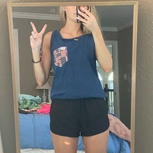 Fraternity Collection American flag pocket tank